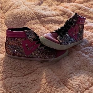 sparkly sneakers